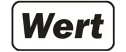 Wert