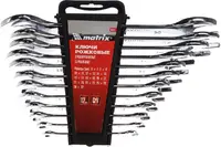 Ключи рожковые Matrix