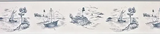Casadeco Marina MRN25136121 бордюр