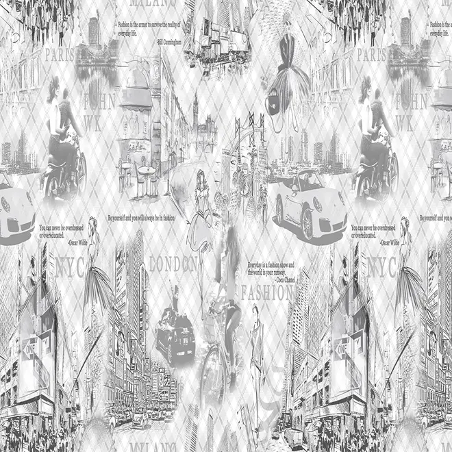 Victoria Stenova Fashion Week 998921 обои виниловые на флизелиновой основе