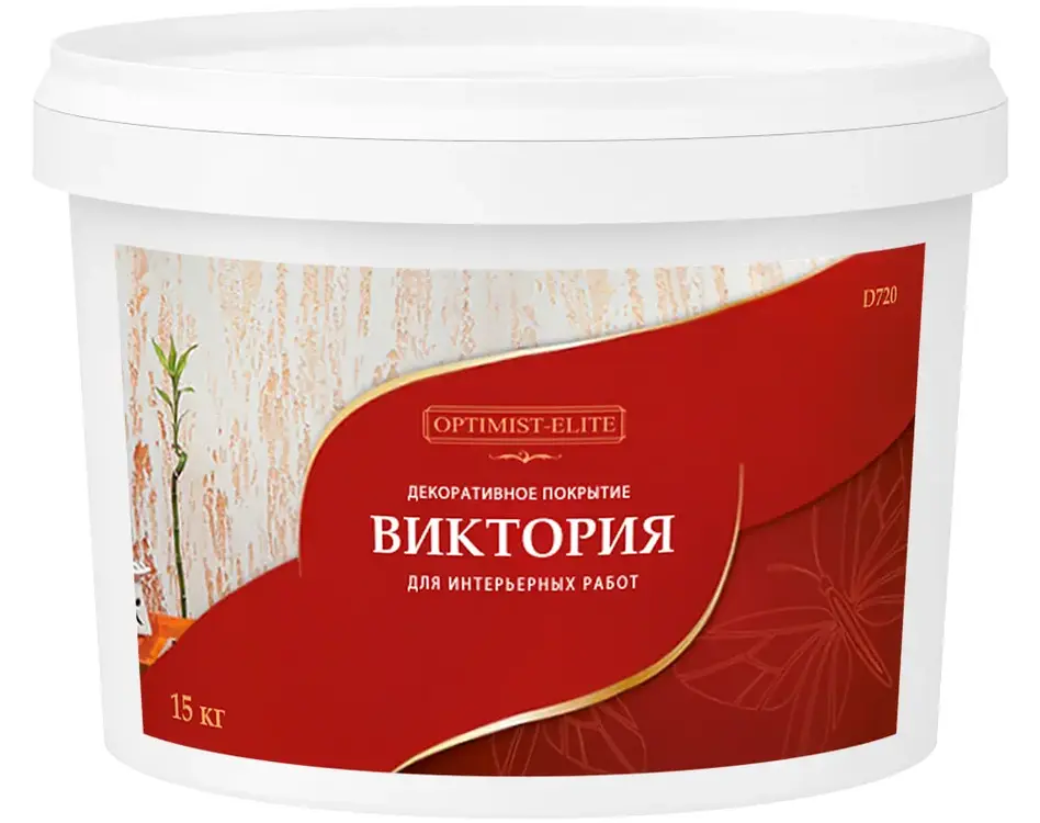 Оптимист Элит D 720 Виктория декоративное покрытие (15 кг)