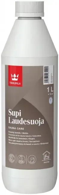 Тиккурила Supi Laudesuoja природное парафиновое масло бесцветное (1 л)