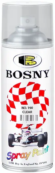 Bosny Spray Paint акриловый спрей-лак (400 мл) глянцевый