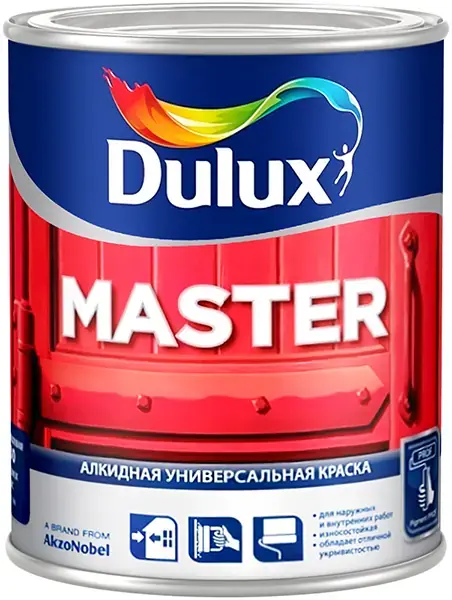 Dulux Master алкидная универсальная краска (1 л) белая