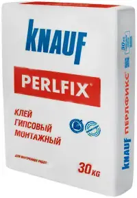 Кнауф Перлфикс клей гипсовый монтажный (30 кг)