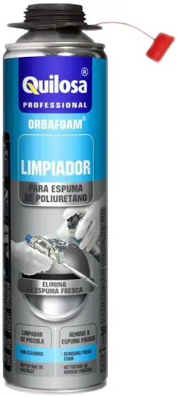 Quilosa Orbafoam Limpiador очиститель полиуретановой (ПУ) монтажной пены (500 мл)