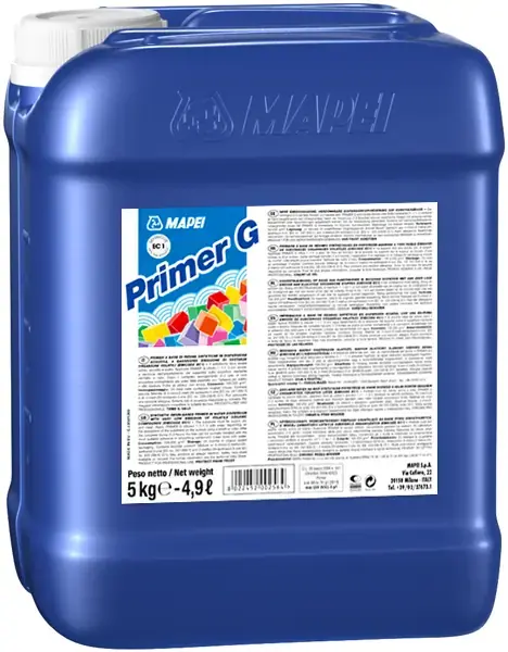 Mapei Primer G грунтовка на основе синтетических смол (5 кг)