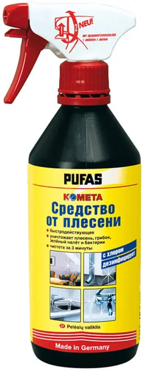 Пуфас Комета средство от плесени с хлором (1 л)