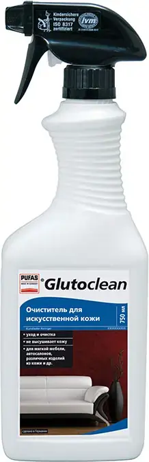 Пуфас Glutoclean Kunstleder Reiniger очиститель для искусственной кожи (750 мл)