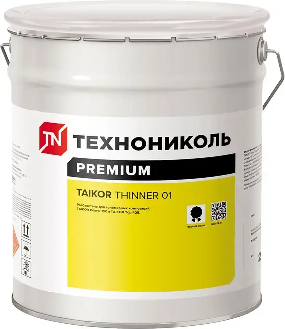 Технониколь Premium Taikor Thinner 01 разбавитель для Taikor Primer 150 и Taikor Top 425 (16 кг)