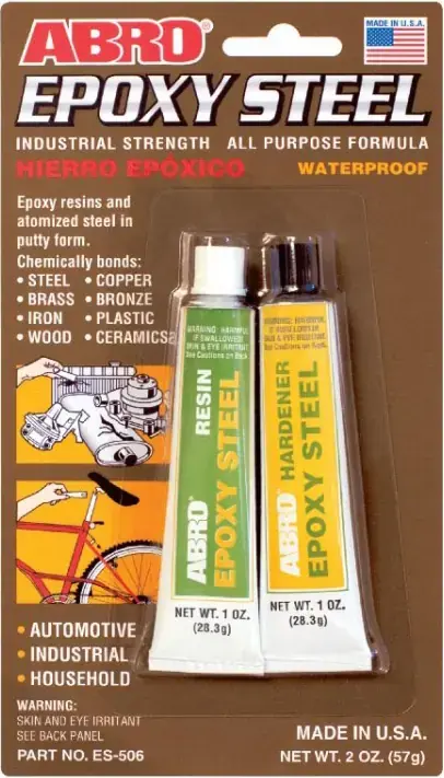 Abro Epoxy Steel клей эпоксидный универсальный (57 г)