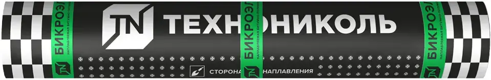 Технониколь ТКП Бикроэласт материал гидроизоляционный кровельный (1 м*10 м)