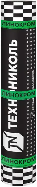 Технониколь ТКП Линокром материал гидроизоляционный кровельный (1 м*10 м) серый