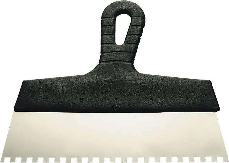 Шпатель фасадный зубчатый Korvus (150 мм) (зубцы 6 * 6 мм)