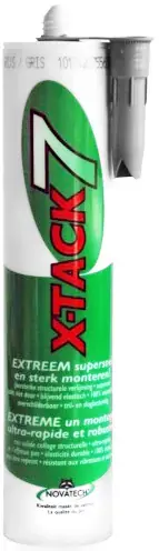 Iso Chemicals X-Tack7 высокопрочный клей (310 мл) белый