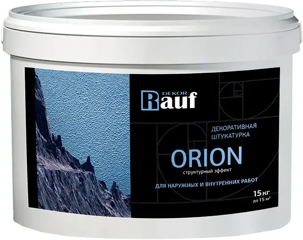 Rauf Dekor Orion декоративная штукатурка структурный эффект (15 кг)