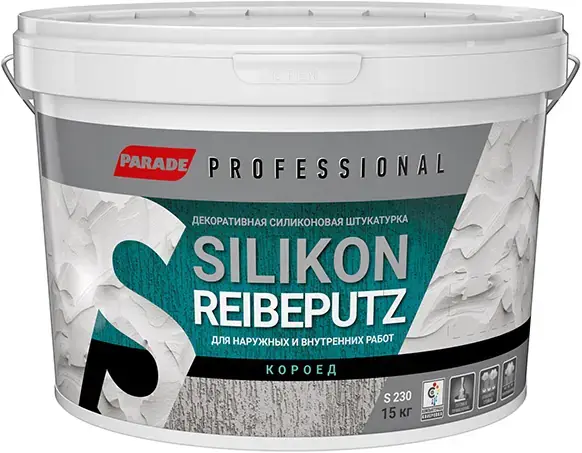 Parade Professional S230 Silikon Reibeputz декоративная силиконовая штукатурка короед (15 кг)