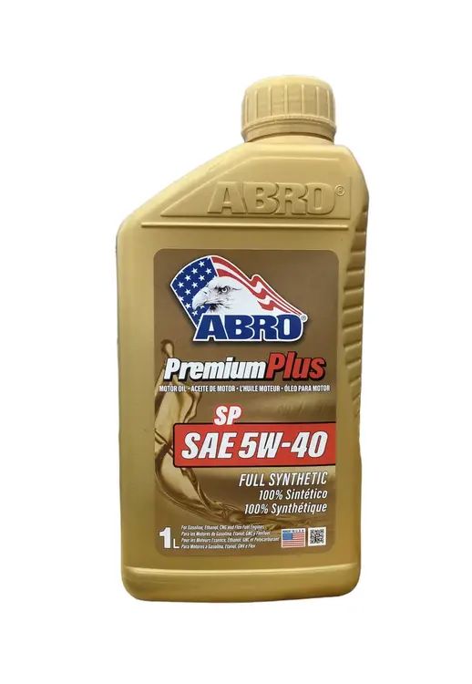 Abro Premium Plus SP SAE 5W-40 масло моторное синтетическое