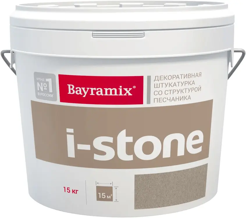Bayramix I-Stone декоративная штукатурка со структурой песчаника (15 кг) ST 3081