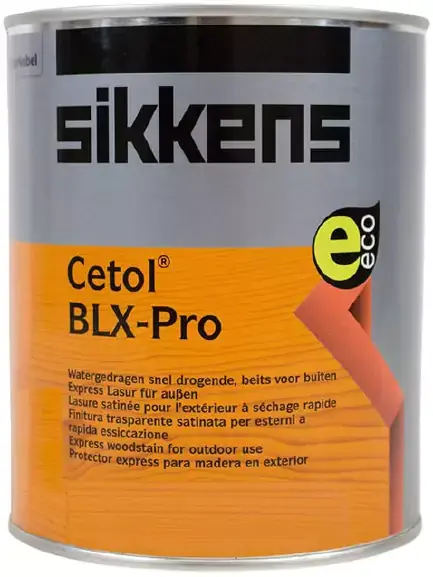 Sikkens Wood Coatings Cetol BLX-Pro пропитка декоративная для защиты древесины (5 л база TC)