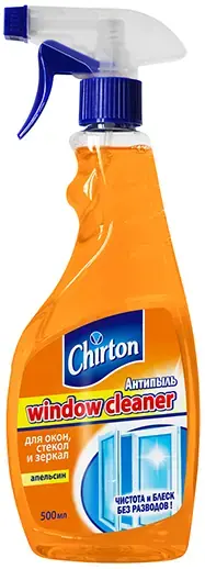 Чиртон Window Cleaner Апельсин чистящее средство для окон, стекол и зеркал (500 мл)