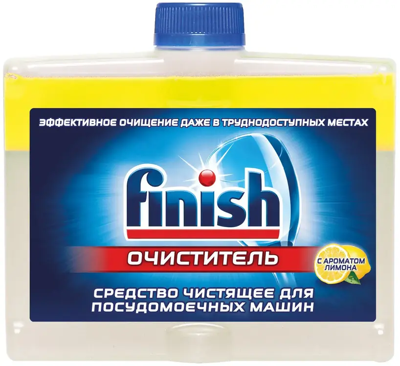 Finish Аромат Лимона средство чистящее для посудомоечной машины (250 мл)