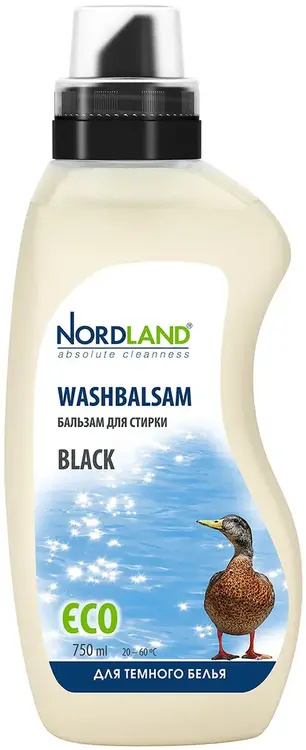 Nordland Black бальзам для стирки темного белья (750 мл)
