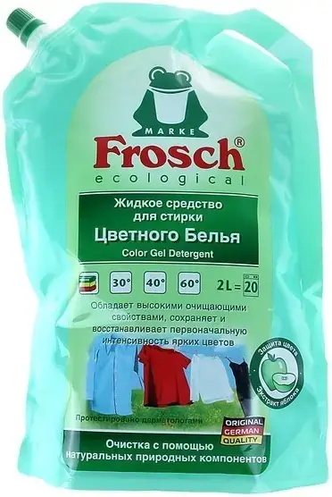 Frosch жидкое средство для стирки цветного белья (2 л)