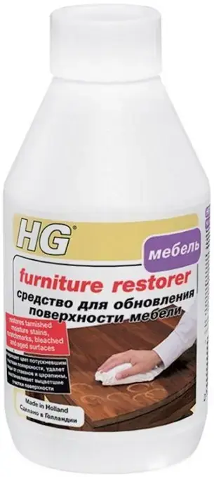 HG средство для обновления поверхности мебели (250 мл)
