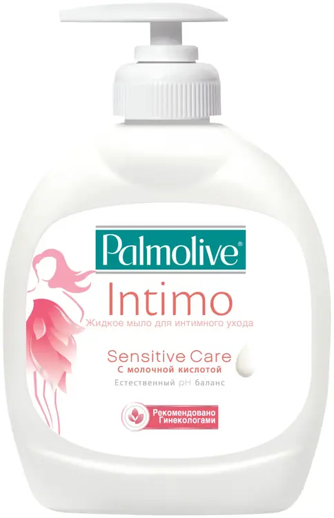 Палмолив Intimo Sensitive Care с Молочной Кислотой мыло жидкое для интимного ухода (300 мл)