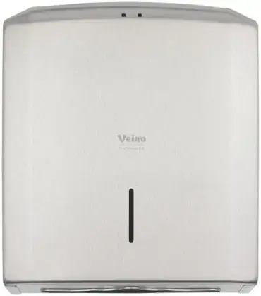 Veiro Professional Prima Steel диспенсер для листовых бумажных полотенец (330 мм*275 мм*130 мм) (металлик)