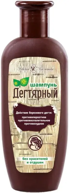 Невская Косметика Дегтярный шампунь для волос (250 мл)