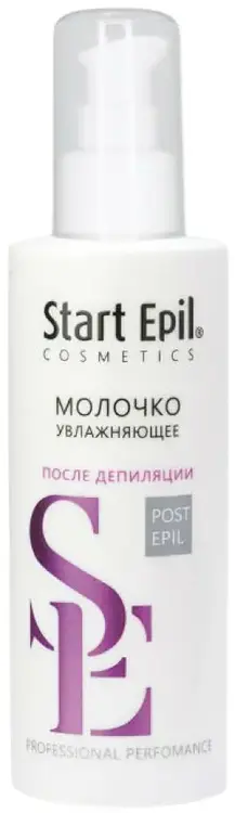 Start Epil Cosmetics Post-Epil с Экстрактом Белого Лотоса и Шелком молочко увлажняющее после депиляции (160 мл)
