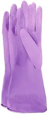 Meine Liebe Чистенот перчатки латексные универсальные (L) латекс фиолетовые