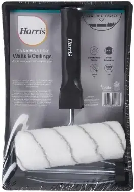Набор каркасный веревочный со средним ворсом Harris Taskmasters (1 валик + 1 рукоятка + 1 поддон) 180 мм