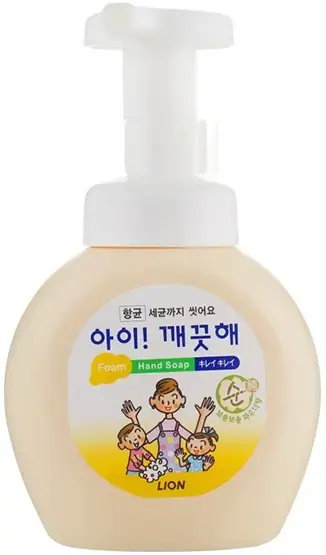 Lion Ai-Kekute Foam Hand Soap Sensitive мыло антибактериальное для чувствительной кожи рук (200 мл)