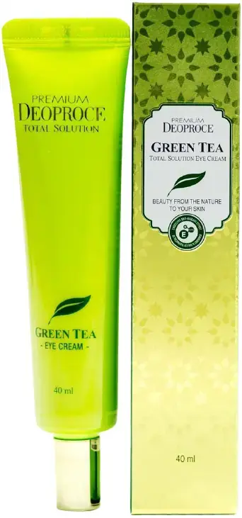 Deoproce Premium Green Tea Total Solution Eye Cream крем для век увлажняющий с экстрактом зеленого чая (40 мл)