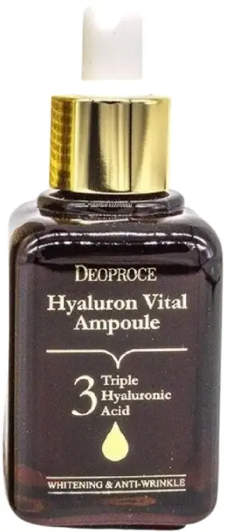 Deoproce Hyaluron Vital Ampoule сыворотка для лица гиалуроновая ампульная (50 мл)