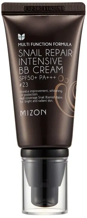 Mizon Snail Repair Intensive BB Cream #23 SPF50+ BB-крем с экстрактом муцина улитки (50 мл)