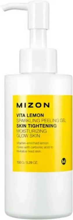 Mizon Vita Lemon Sparkling Peeling Gel пилинг-гель для лица витаминный с экстрактом лимона (145 мл)