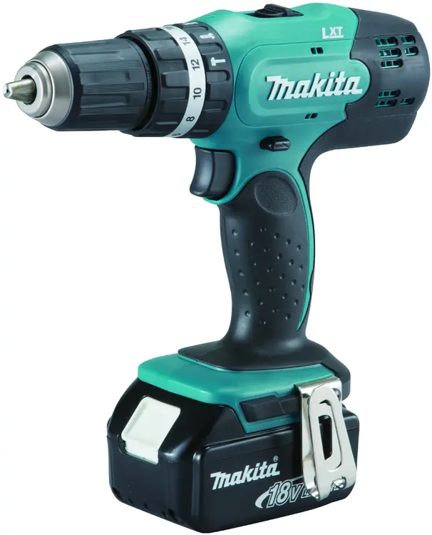 Макита DHP453SYE аккумуляторная ударная дрель-шуруповерт (18 В)
