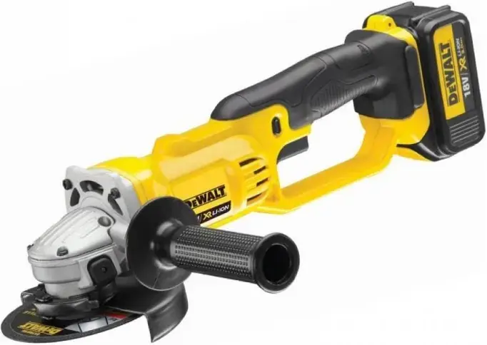 Dewalt DCG412M2 угловая аккумуляторная щеточная шлифмашина (диаметр диска 125 мм)