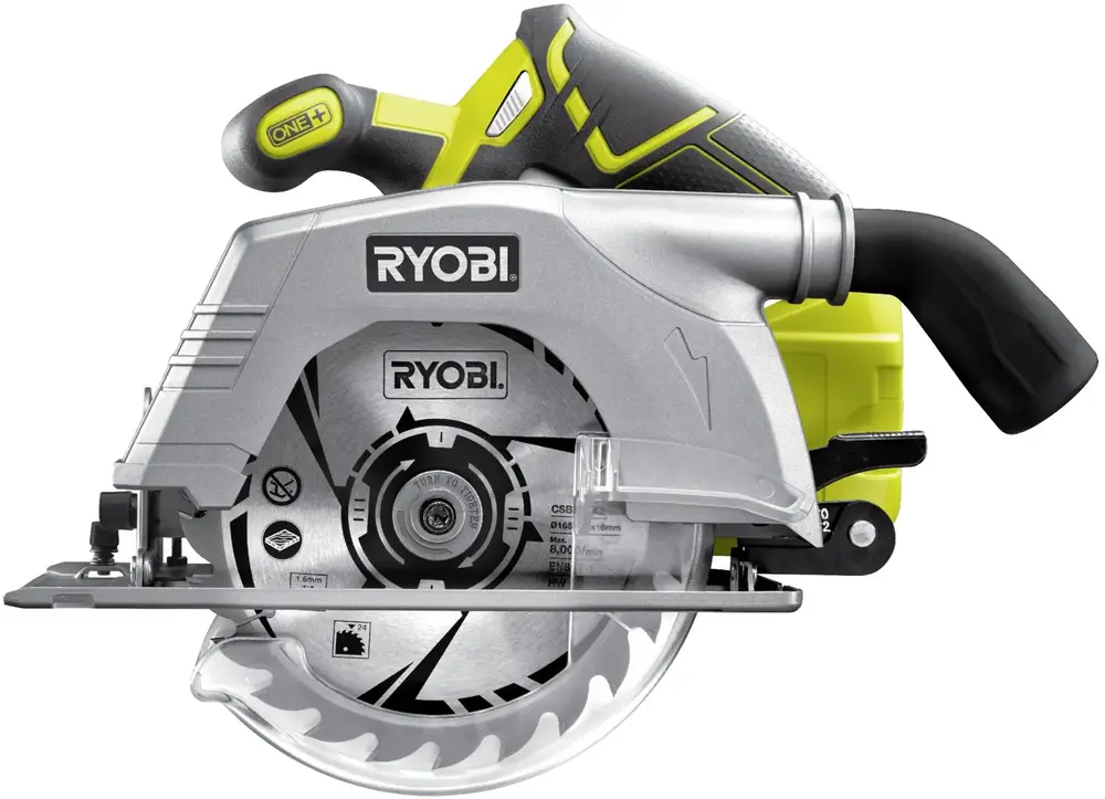 Ryobi R18CS-0 дисковая аккумуляторная пила (165 мм /16 мм)