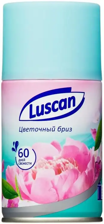Luscan Цветочный Бриз сменный баллон для автоматического освежителя (250 мл)