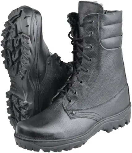 Ursus Ратник-Зима ботинки с высокими берцами (41) черные искусственный мех