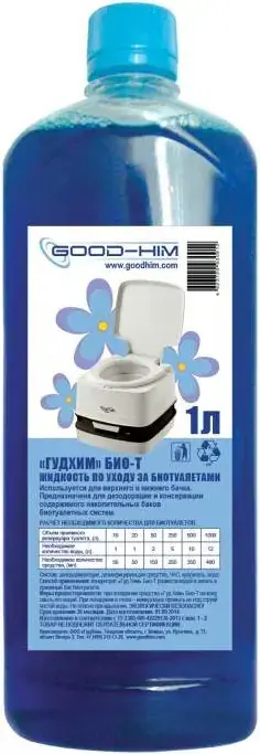 Goodhim Био-Т жидкость для ухода за биотуалетами концентрат (1 л)