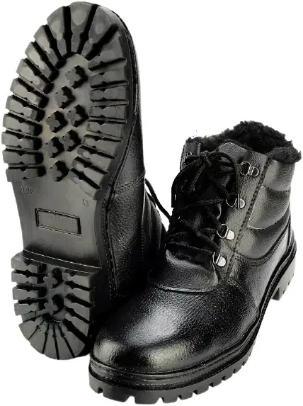 Союзспецодежда ботинки монтажные (41) черные укрепленный натуральная кожа