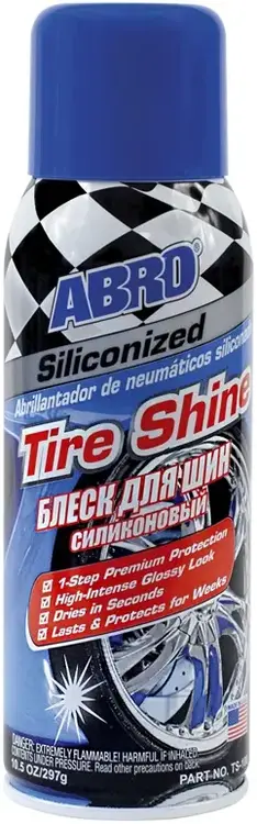 Abro Siliconized Tire Shine блеск для шин силиконовый (297 мл)
