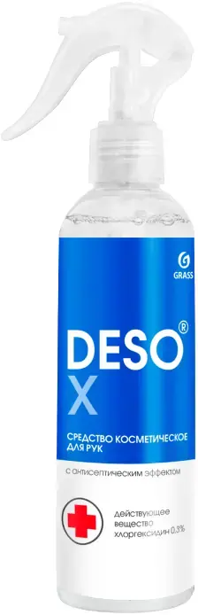 Grass Deso X средство косметическое для рук с антисептическим эффектом (250 мл)