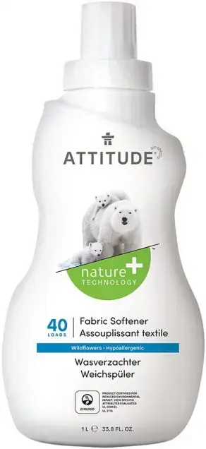 Attitude Fabric Softener Wildflowers смягчитель-кондиционер для стирки (1 л)